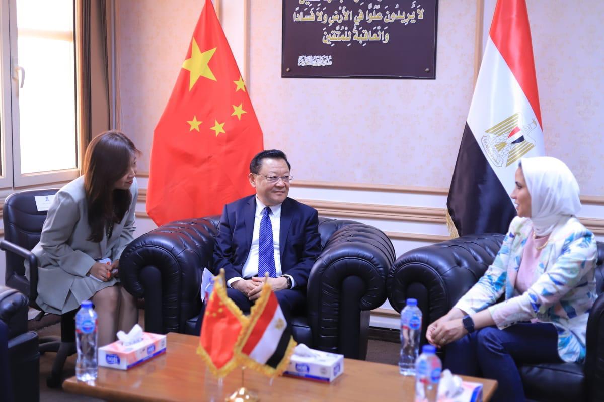 استقبلت المهندسة أميرة صلاح،